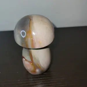 Polychrome Jasper Mushroom