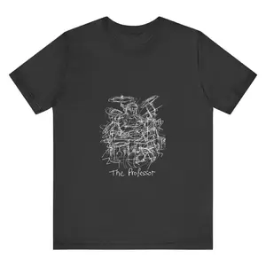 Neil Peart Rush Shirt | Vintage Rush Drummer Graphic Tee | Classic Progressive Rock Band T-Shirt | Neil Peart Tribute Shirt | Unisex Rock Music Fan Tee