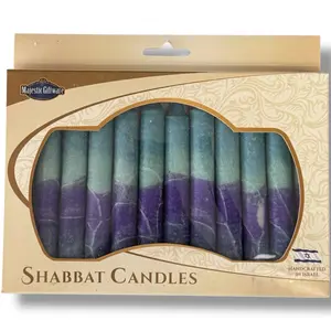 Shabbat Candle - 12 Pack - 5.5" Made in Israel