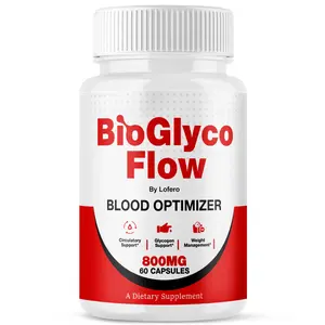 BioGlyco Flow Capsules Bio Glyco Blood Optimizer Supplement Reviews Pills (60ct)