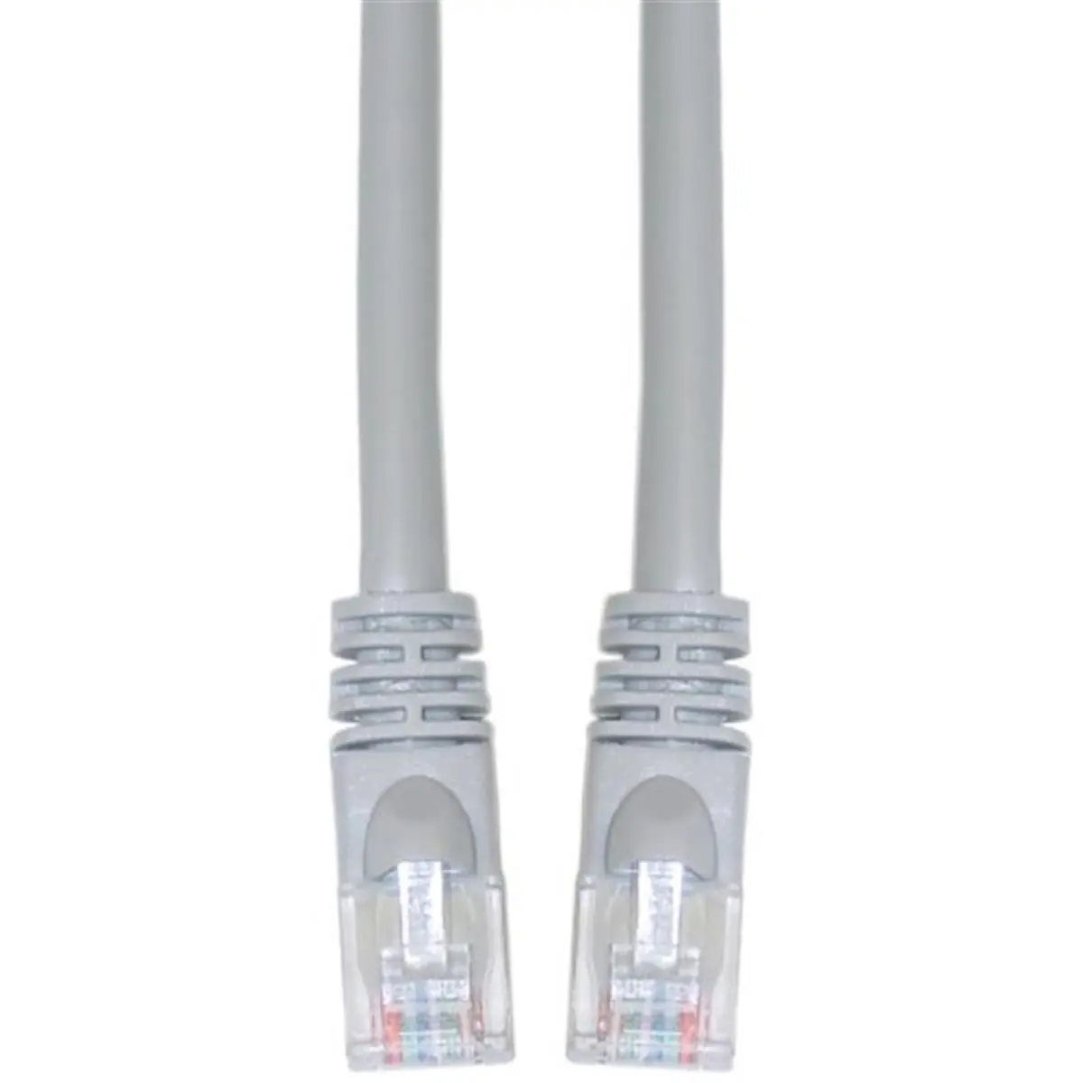 CableWholesale  Cat6 Gray Ethernet Crossover Cable Snagless Molded Boot 7 foot
