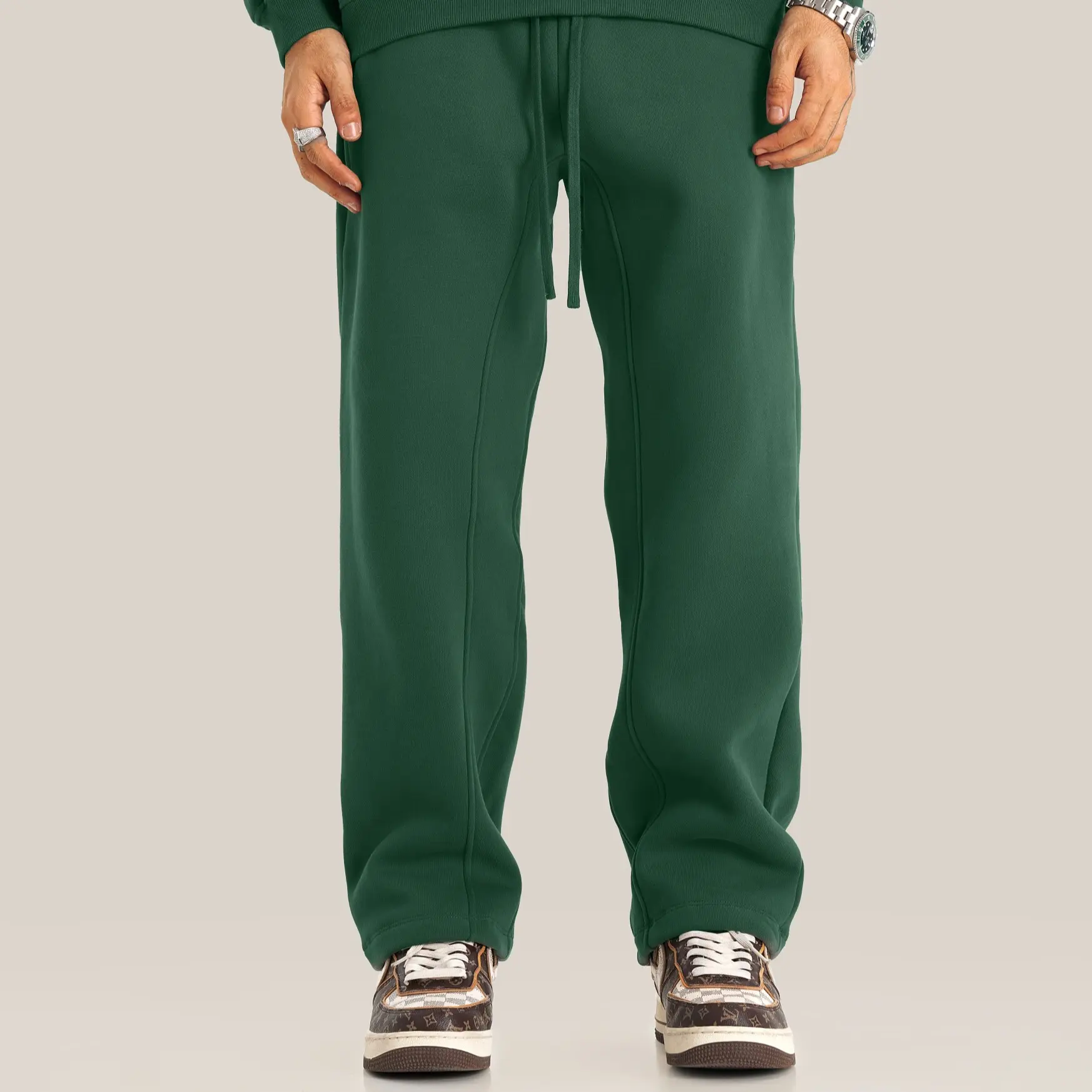 Straight legs-Rainforest Green