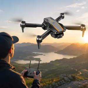 H31 Foldable RC Drone with Dual Camera, Easy to Fly Beginner Drone, Portable Quadcopter for Adults