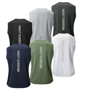 Sleeveless Sports Vest, Breathable Athletic Workout Clothing, Workout Apparel for Training & Fitness