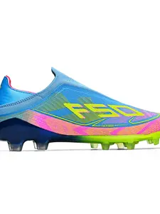 Breathable Football Shoes Fg/ag Long Studs, Suitable for Training and Matches, All-Season Anti-Slip Sports Shoes, Durable Outdoor Indoor Soccer Cleats