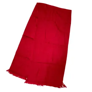 Pre-owned Dior Wool Small Leather Goods Christian Scarf