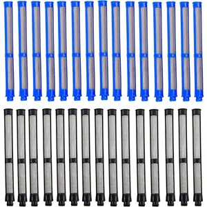 60 & 100 Mesh Airless  Sprayer  Filters (30-Pack) - Compatible with Graco Contractor PC, Contractor II FTx   - High-Performance Replacement Filters (15pk 287032 & 15pk 287033)