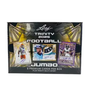 2025 Leaf Trinity Football Hobby Jumbo Box