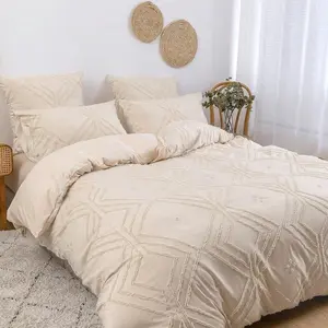 3-Piece Plaid Polyester Sheet Set, Simple Bedding Kit, Comfortable Durable Fabric, Suitable for All Seasons
