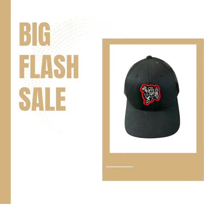 Kapz 3D  Millonario Trucker Hat with Snapback Closure, Back Kapz Logo, and Cap Top Design