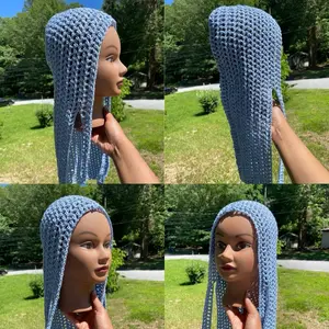 100% Cotton Unisex One Size Crochet Durag
