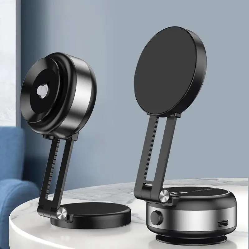 Portable Car Phone Holder, 1 Count Electric Suction Cup Type Phone Bracket, Cell Phone Car Mount, Universal Navigation Bracket for Car, Makeup Use, Th