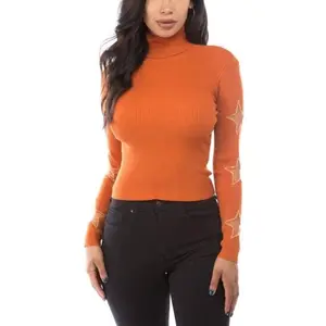 Knit turtle neck sweater