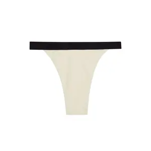 Santorini Bottom - Ivory/Black