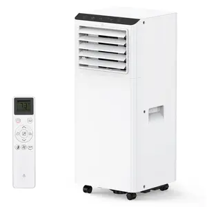 Garvee Portable Air Conditioner 8,000 BTU, Portable AC Unit for Rooms up to 350 Square Feet, with Cooling/Fan/Dehumidifier, Remote Control, 24-Hour Timer