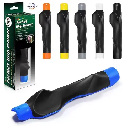 Grip Trainer Golf Training Equipment - Portable Swing Aid, Beginner Gesture Alignment Tool, Supplemental Golf Accessories, Correct Grip & Outdoor Training Gear