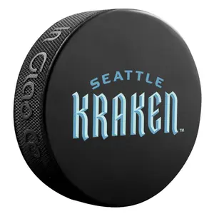 Seattle Kraken Basic Puck Wordmark