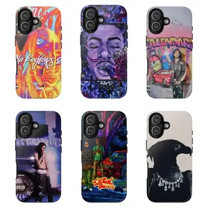 6 Styles Robb Bank$ Phone Case, Underground Rap Art Album, Falconia Mixtape Inspired, Dark Hip Hop Vibe, Case for Iphone & Samsung, Gift for fans