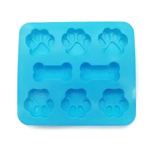 The Bear & The Rat Bone Shaped Cupcake Pan for Dog Cupcakes - Perfect for Baking Treats