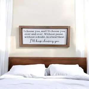 GiftOfHope I Choose You, I'd Choose You Print, Keep Choosing You Print, Anniversary Gift, Wedding Gift Poster Unframed