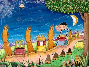 McDonald's Peace Theory - Fine Art Giclee Print - Home Decor