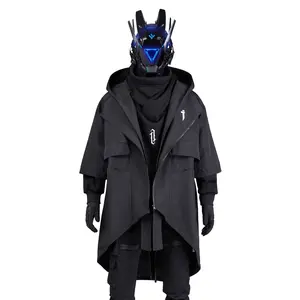 Hij33 Niepce Japanese Streetwear I-Tech Waterproof Windbreaker Coat for Men