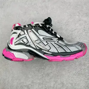 2026 genuine high-end luxury running shoes, vintage distressed style, unisex trendy product Mesh Upper Thick Sole | Comfortable Streetwear