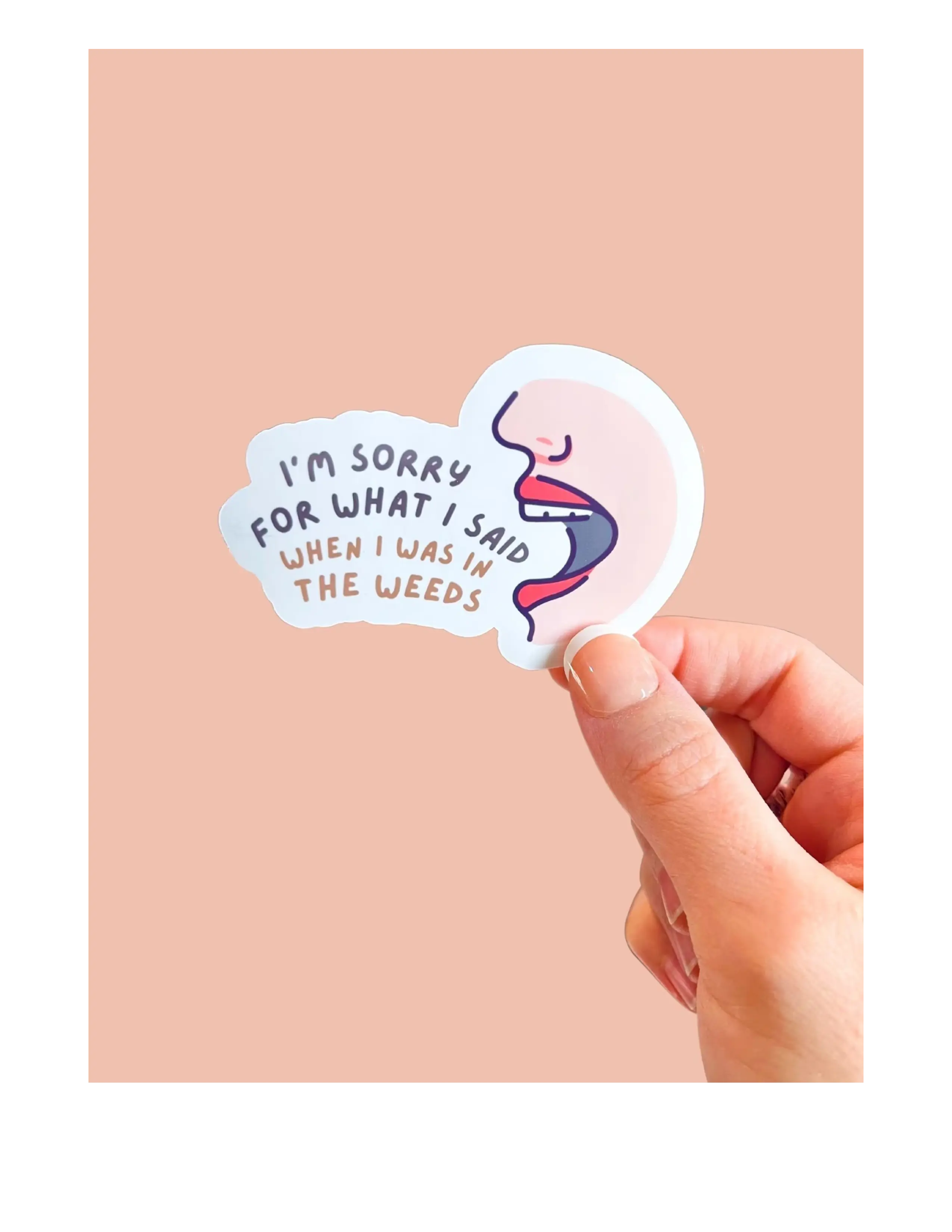 Restaurant Server Vinyl Sticker | Restaurant Humor | Funny Server Gift | Gift for restaurant Coworker | Hectic Work Gift | Check Presenter | Bartender Sticker