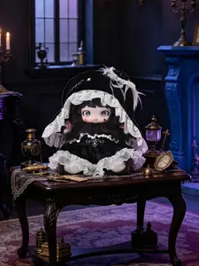 CN  Micoco · Castle Fairy Whisper Series Blind Box（Small hidden: 2/24 odds; Large hidden: 2/24 odds.）series Mystery Boxes Bag Pendant Bunny Plush Dolls Soft Collectibles