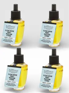 Wallflowers Home Fragrance Refill, Clean House  V- Dazzling Citrus, Fresh + Clean, 24 mL / 0.8 fl oz
