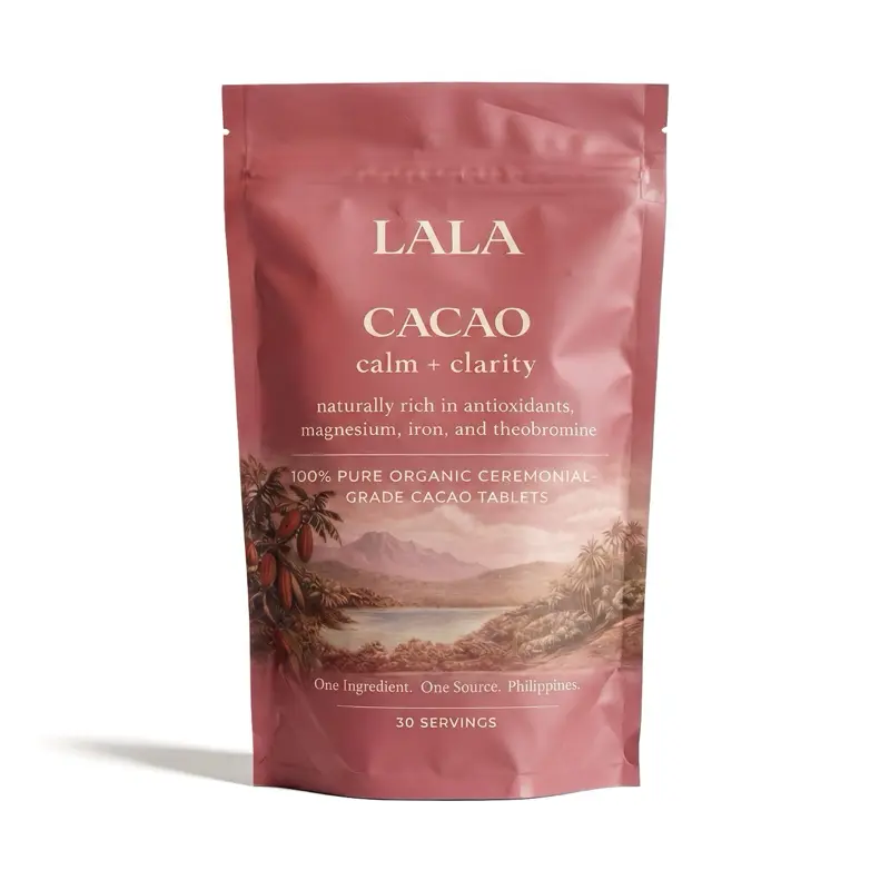 100% Pure Ceremonial Grade Cacao Tablets