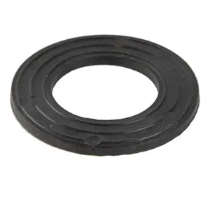 Faucet Lock Nut Rubber Washer 1/2" Pack of 10 Black Seal Ring for Plumbing Needs Durable Rubber Material Easy Identification