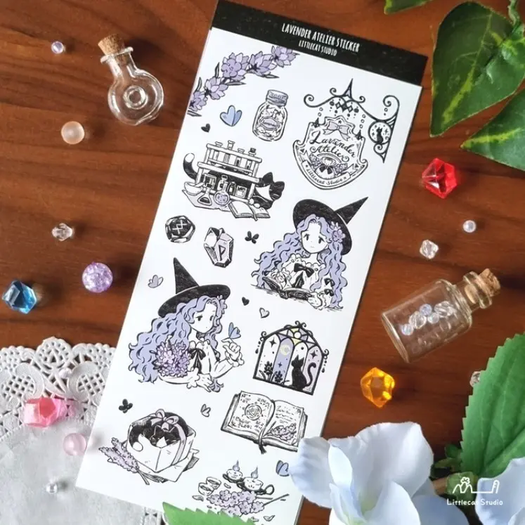 Lavender Aterlier Sticker