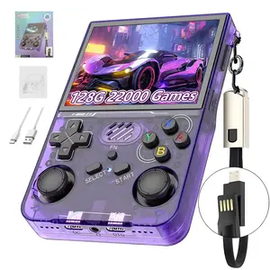 R36xx Retro Handheld Game Console, 15000+ Games, 3.5 Inch IPS Screen, Portable Arcade Machine, WiFi Upgrade, Christmas Gift for Men, Handheld Gaming Console