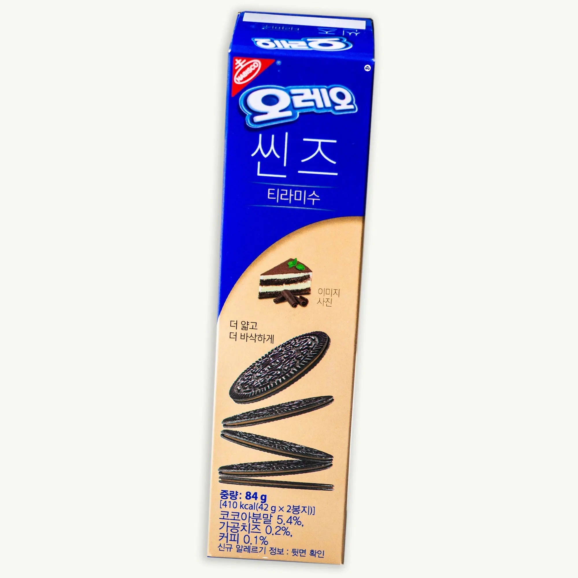 Oreo Tiramisu Thins Cookies 84g Oreo Tiramisu Thins Cookies 84g