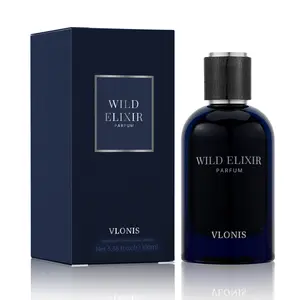 VLONIS Wild Elixir Parfum 100ml – Spiced Amber Woody Fragrance