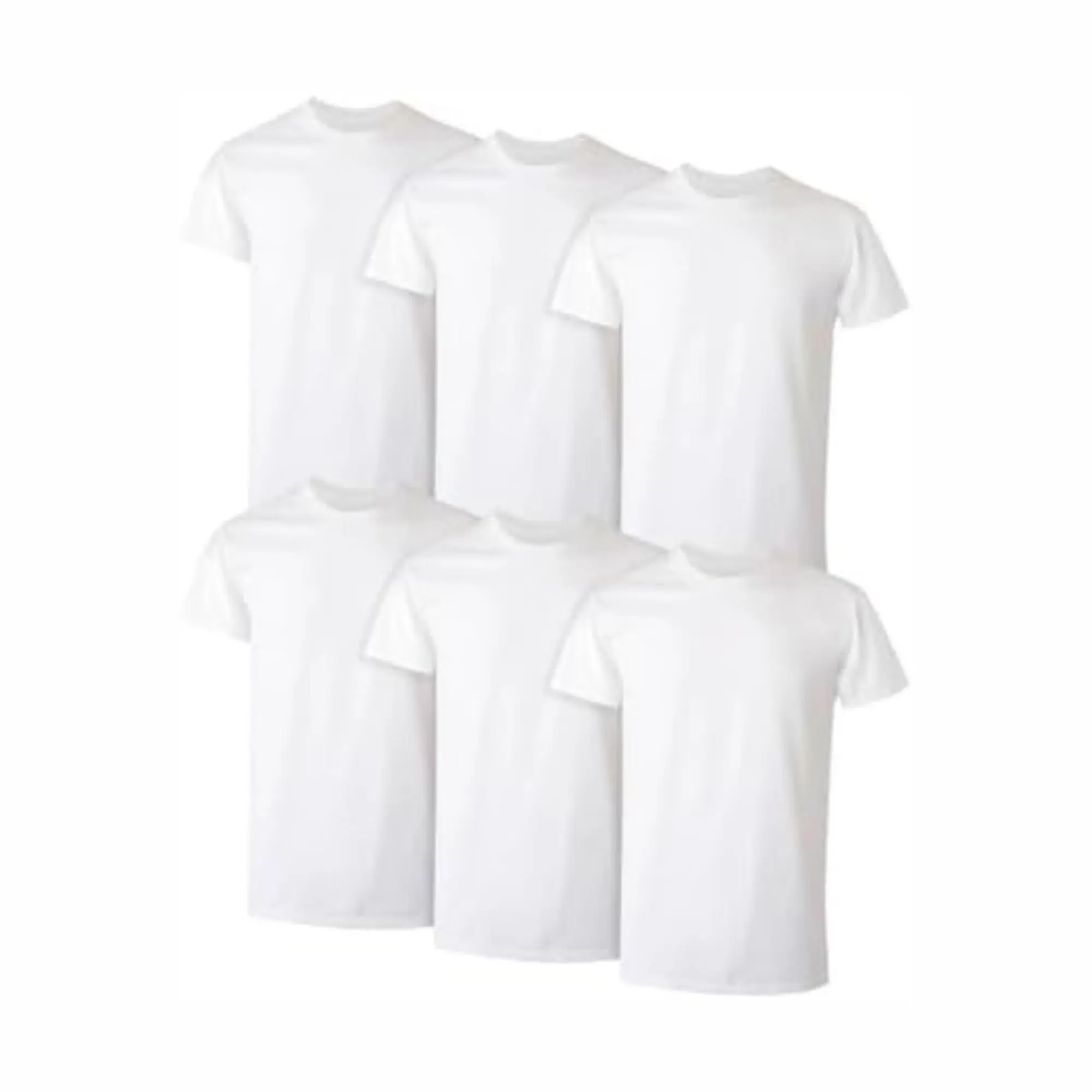 Hanes Men's Undershirt Packs, Stay-Tucked Soft Cotton Undershirts, Best Undershirts for Men, White/Black/Asstd Multipacks