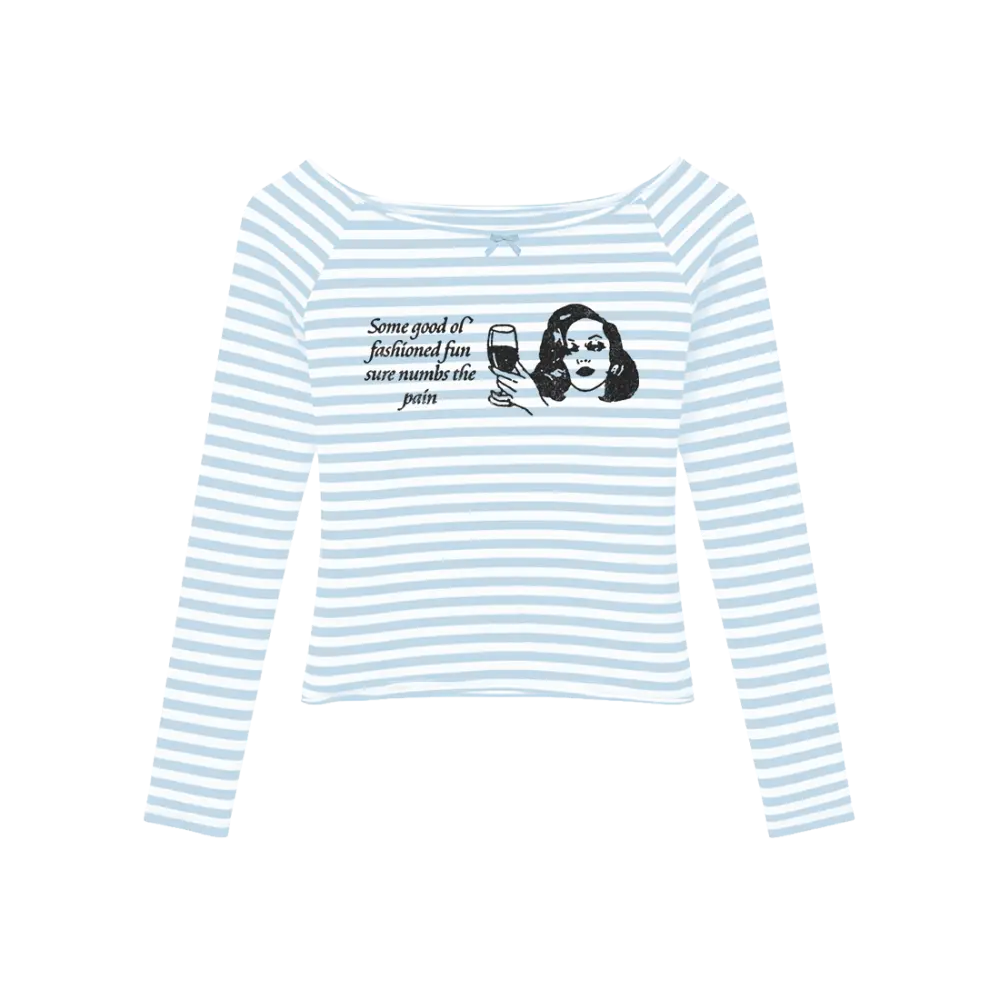 Good Ol' Fashioned Fun Striped Longsleeve