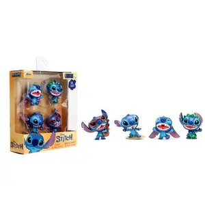 Jada Toys - Disney Stitch  - MetalFigs - 2.5" Diecast figurine/statue 4-Pack  [Collectible Figurine/Statue/Bust] figurine/statue, Collectible