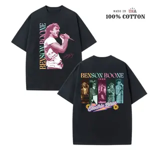 Benson Boone Wanted Man Tour 2026 T Shirt, Unisex Fit Graphic Tee, Music Fan Gift, Vintage Style Shirt, for Men Women