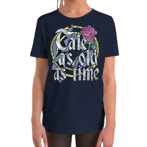 Tale/Song as old as. . . Youth Short Sleeve T-Shirt