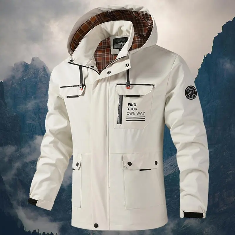 Men's Heavyweight Alpine Jacket - Mountaineering Coat with Hood - Zipper Pockets - Outdoor Skiing - Hiking - Snowboarding - Machine Washable Winter Jacket - Expedition Gear - Men's Gift - Menswear - Men's Christmas Apparel Men's Heavyweight Alpine Jacket - Mountaineering Coat with Hood - Zipper Pockets - Outdoor Skiing - Hiking - Snowboarding - Machine Washable Winter Jacket - Expedition Gear - Men's Gift - Menswear - Men's Christmas Apparel