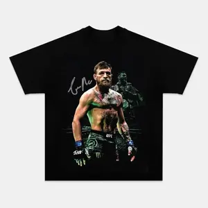 CONOR MCGREGOR TEE Graphic T-Shirt Youth and Adult Retro Wrestling Fan Gift, UFC Sports Apparel