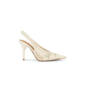 Steve Madden Andromeda Crochet Pump in Bone