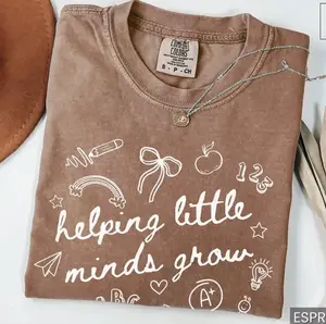 Comfort Colors Shirt, Shirts For Teachers, Cute And Funny, Meaningful Gifts For Teachers, Teacher Team Shirt, Preschool Teaching Shirt