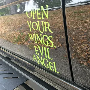 Breaking Benjamin Evil Angel 6 inch height Vinyl Decal - Available in Various Colors