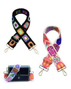 Embroidered Adjustable Bag Strap Crossbody，Exchangeable bag Strap Crossbody ，Shoulder Strap, 2" Wide Thick Handbag Straps Gift for Valentine's Day【Buy one and get the second half price】