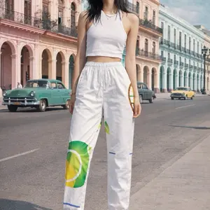 Racket Ball Lightweight Trackpants Regular Fit Polyester Joggers with Black Stitching for Comfort & Style Cut and Sewn to Order