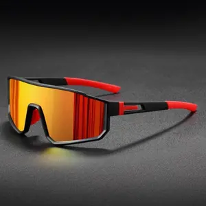 3 Pack Unisex Polarized UV400 Sporty Protective Gear Outdoor Sports Sunglasses - Durable Shatterproof Lenses, Ergonomic Lightweight Frame - Ideal Eye Protection for Cycling, Driving, Hiking
