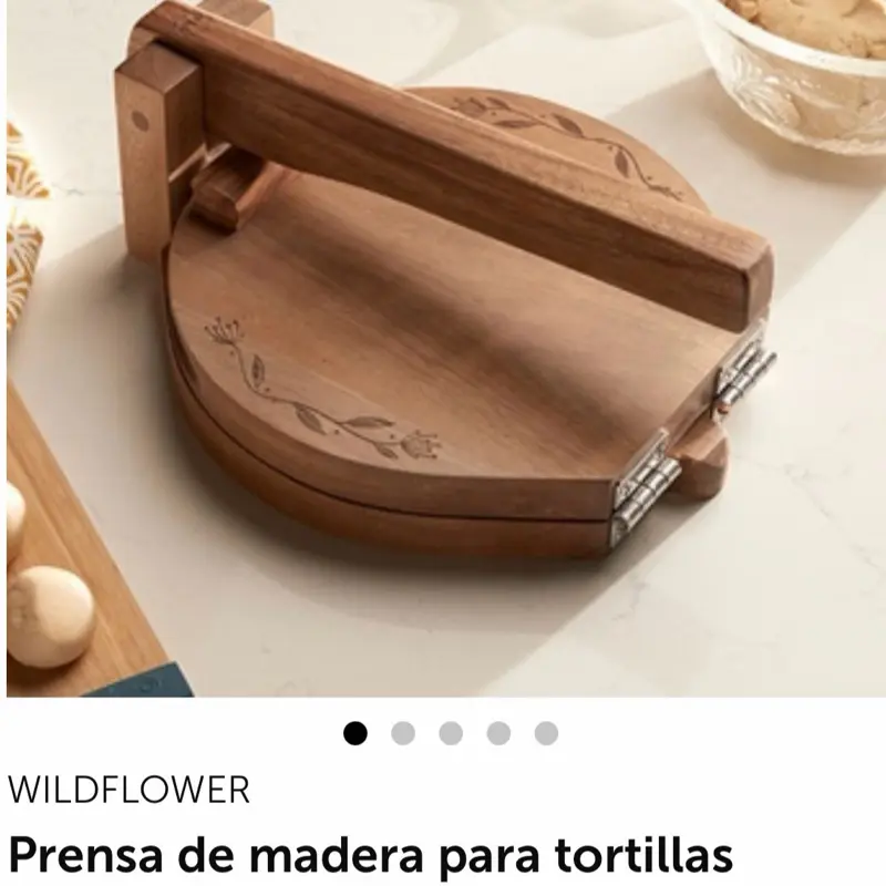 Prensa de madera